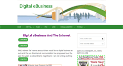 Desktop Screenshot of digital-ebusiness.com