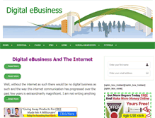 Tablet Screenshot of digital-ebusiness.com